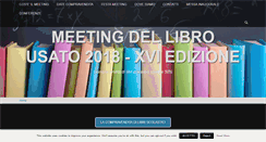 Desktop Screenshot of meetinglibrousato.it